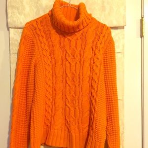 Ralph Lauren knitted sweater, orange